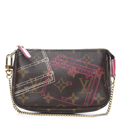 Louis Vuitton Monogram 2014 Christmas Animation Mini Pochette Accessories 1 of 9
