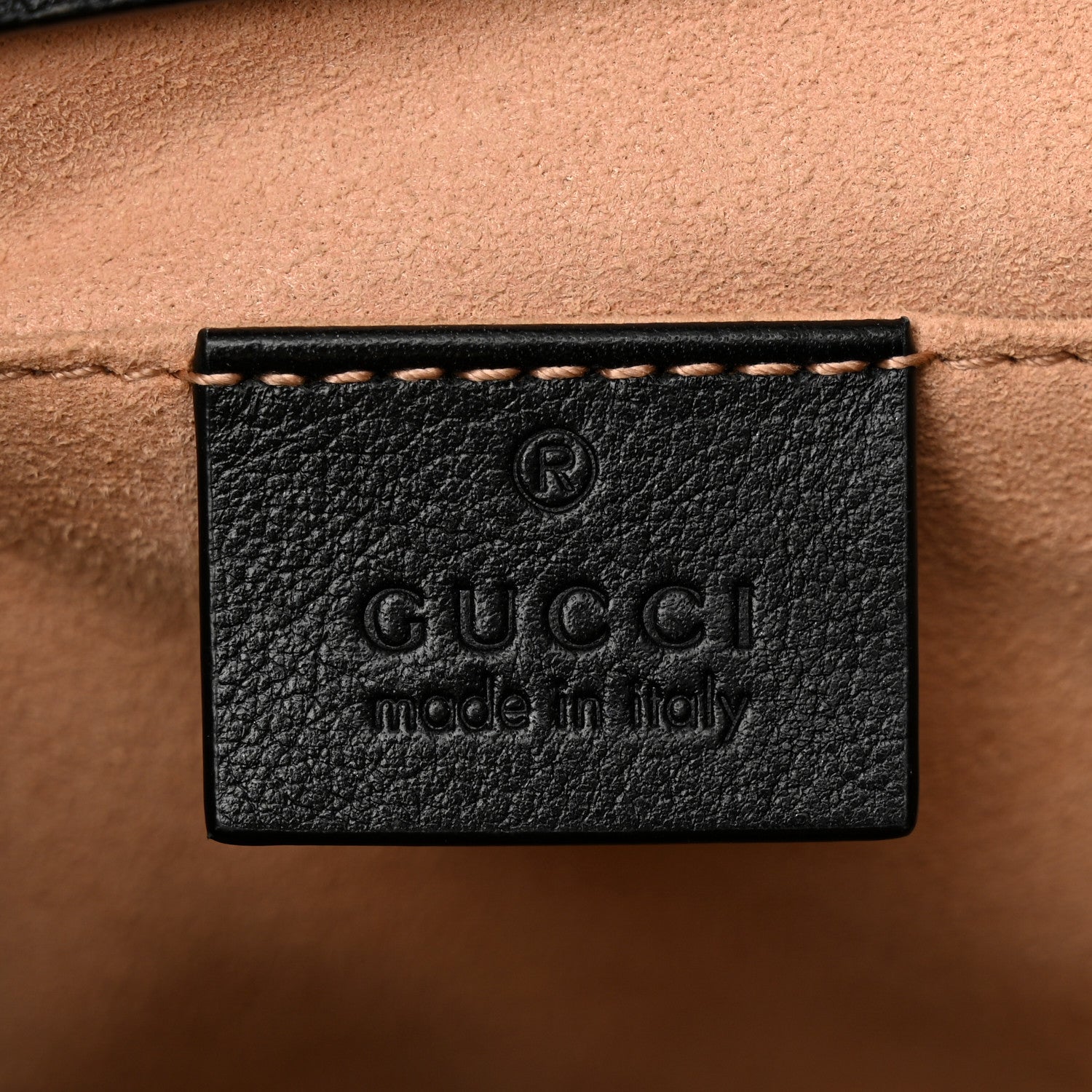 Gucci Calfskin Small Diana Tote Bag Black Yellow Fluo 6 of 16