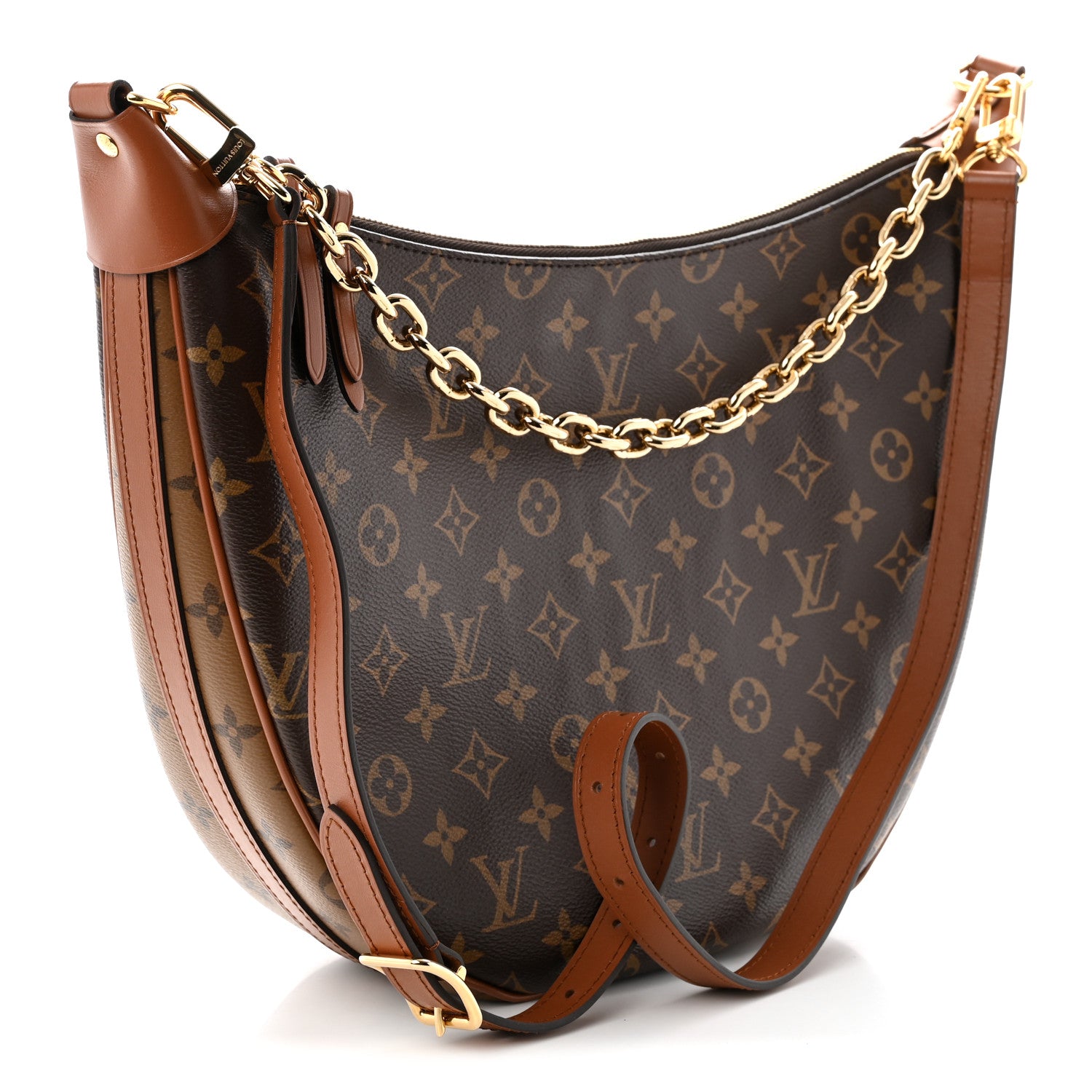 Louis Vuitton Reverse Monogram Loop Hobo 4 of 10