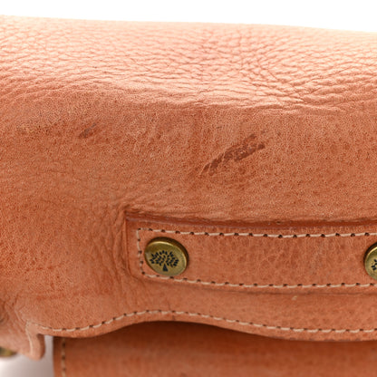 Mulberry Small Grain Calfskin Messenger Crossbody Burnt Peach 13 of 18