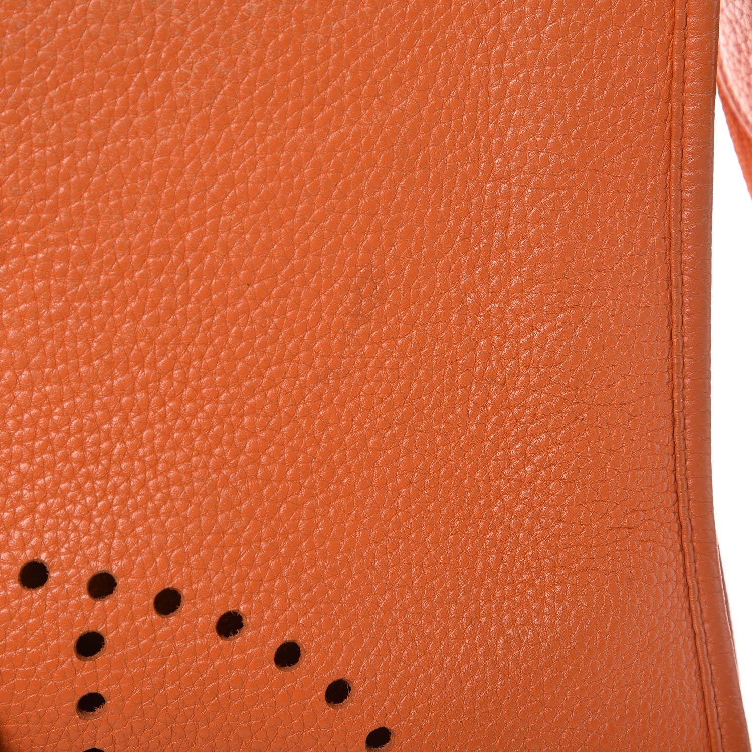 Hermes Taurillon Clemence Evelyne PM Orange 8 of 17