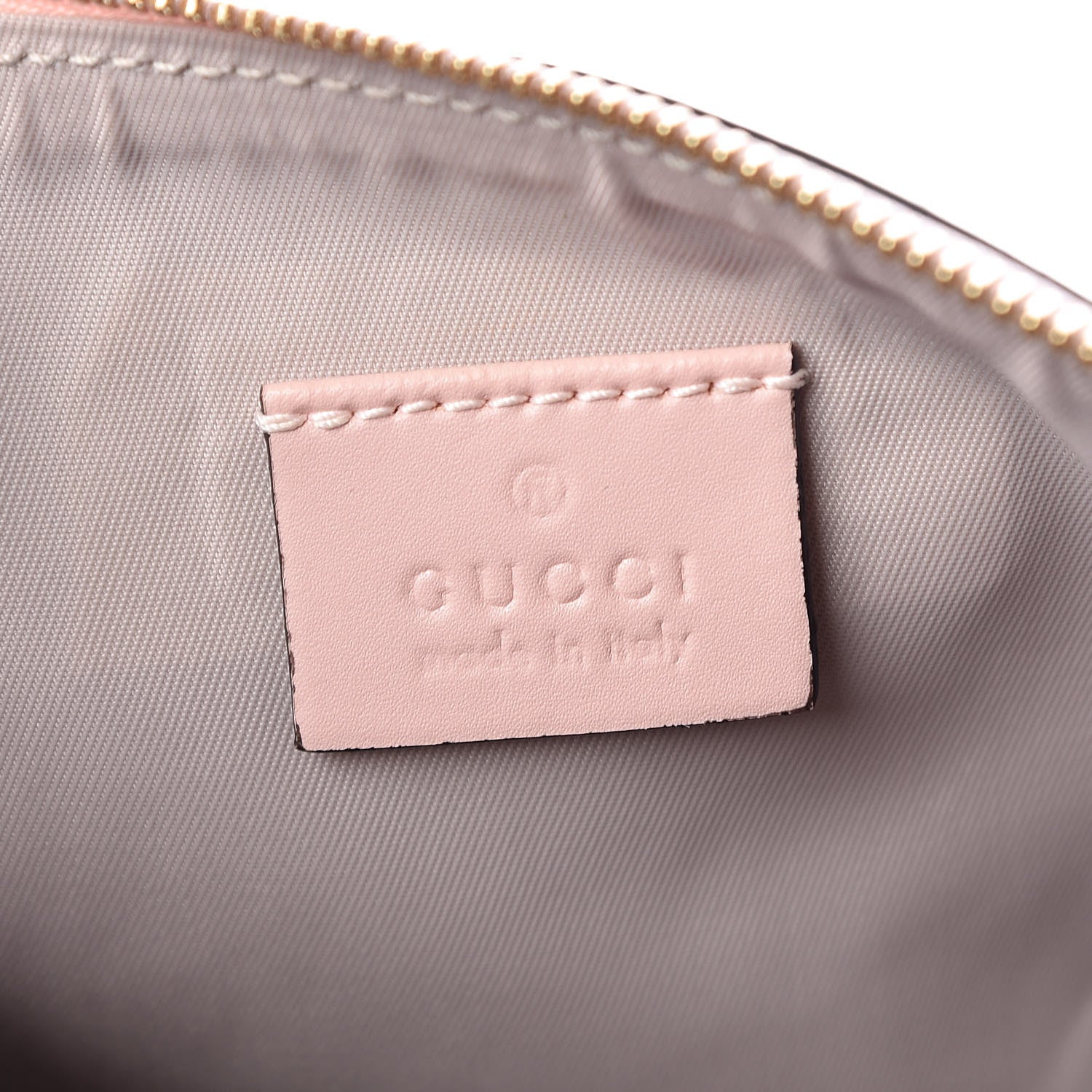 Gucci GG Supreme Monogram Soft Pouch Pink 6 of 9