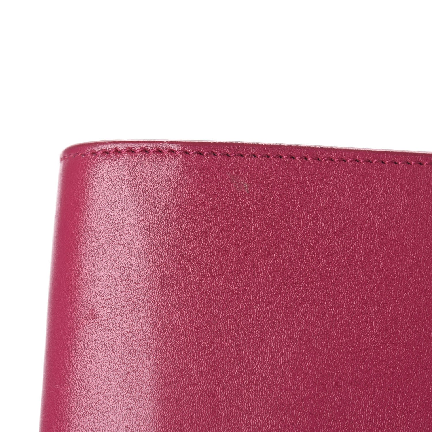 Saint Laurent Calfskin Small Classic Y Satchel Fuchsia 8 of 17