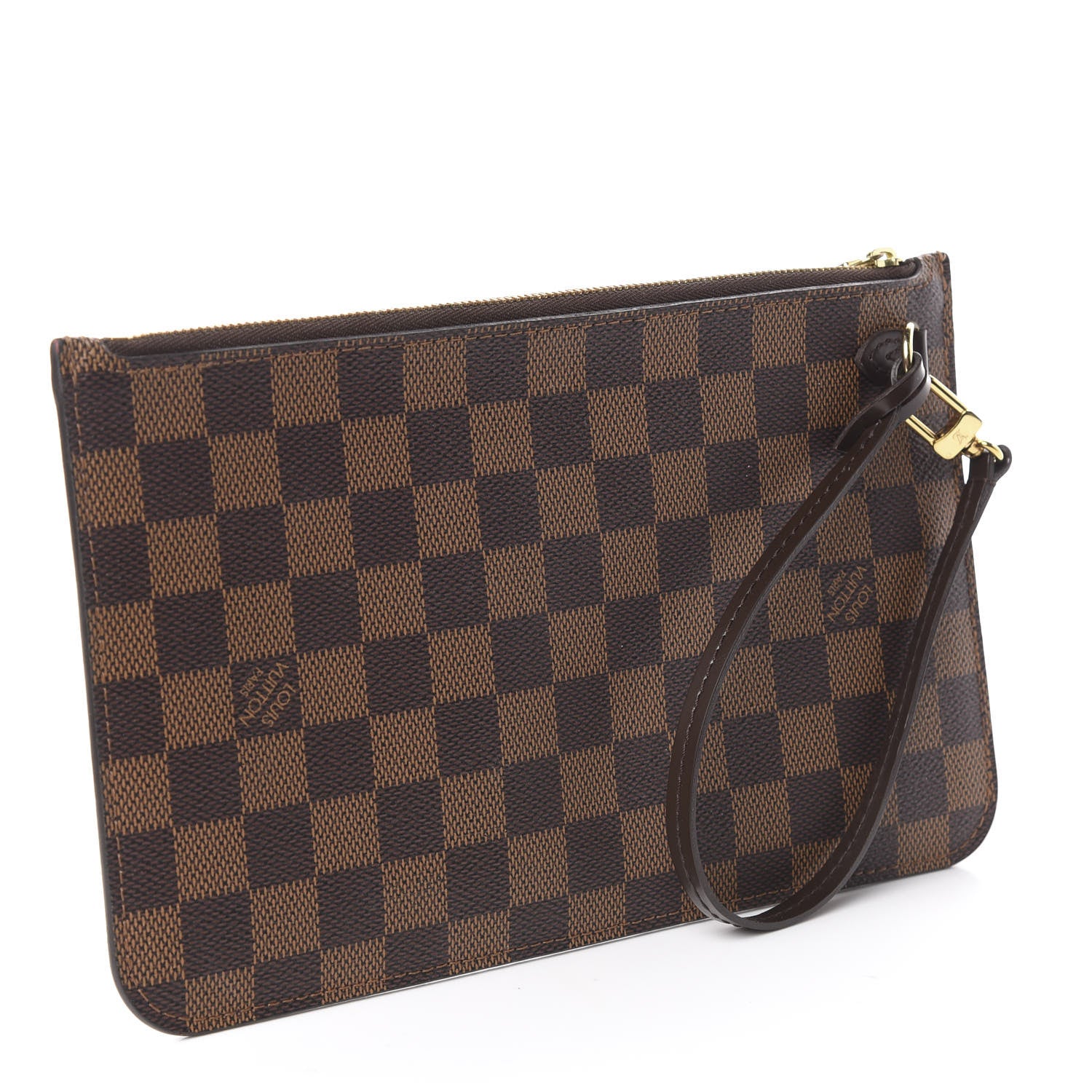 Louis Vuitton Damier Ebene Neverfull MM GM Pochette 2 of 10
