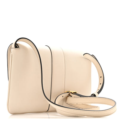 Gucci Calfskin Small Arli Flap Shoulder Bag Mystic White 3 of 14