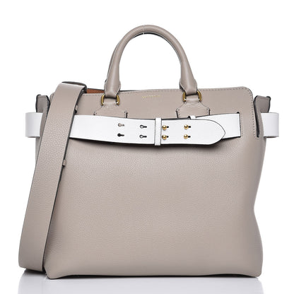 Burberry Soft Grain Calfskin Medium Belt Bag Mineral Grey 2 of 21