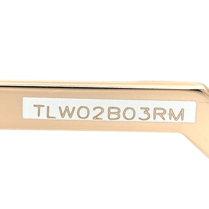 Fendi Geometric Dots Sunglasses FF 0261/S Gold 7 of 8