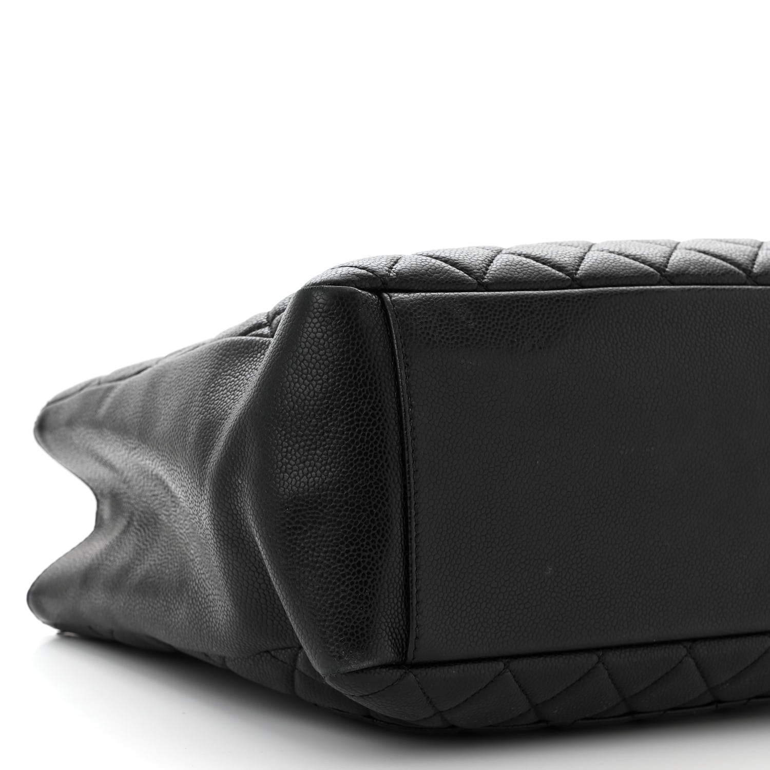 Chanel Caviar Quilted Grand Shopping Tote GST Black 10 of 12