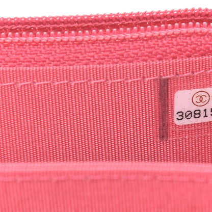 Chanel Lambskin Quilted Mini Trendy CC Wallet On Chain WOC Pink 6 of 9
