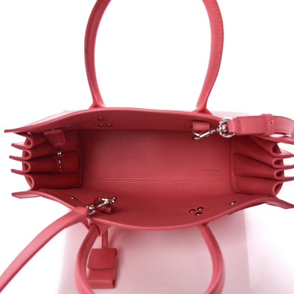Saint Laurent Grained Calfskin Baby Sac De Jour Rose Clair 5 of 15
