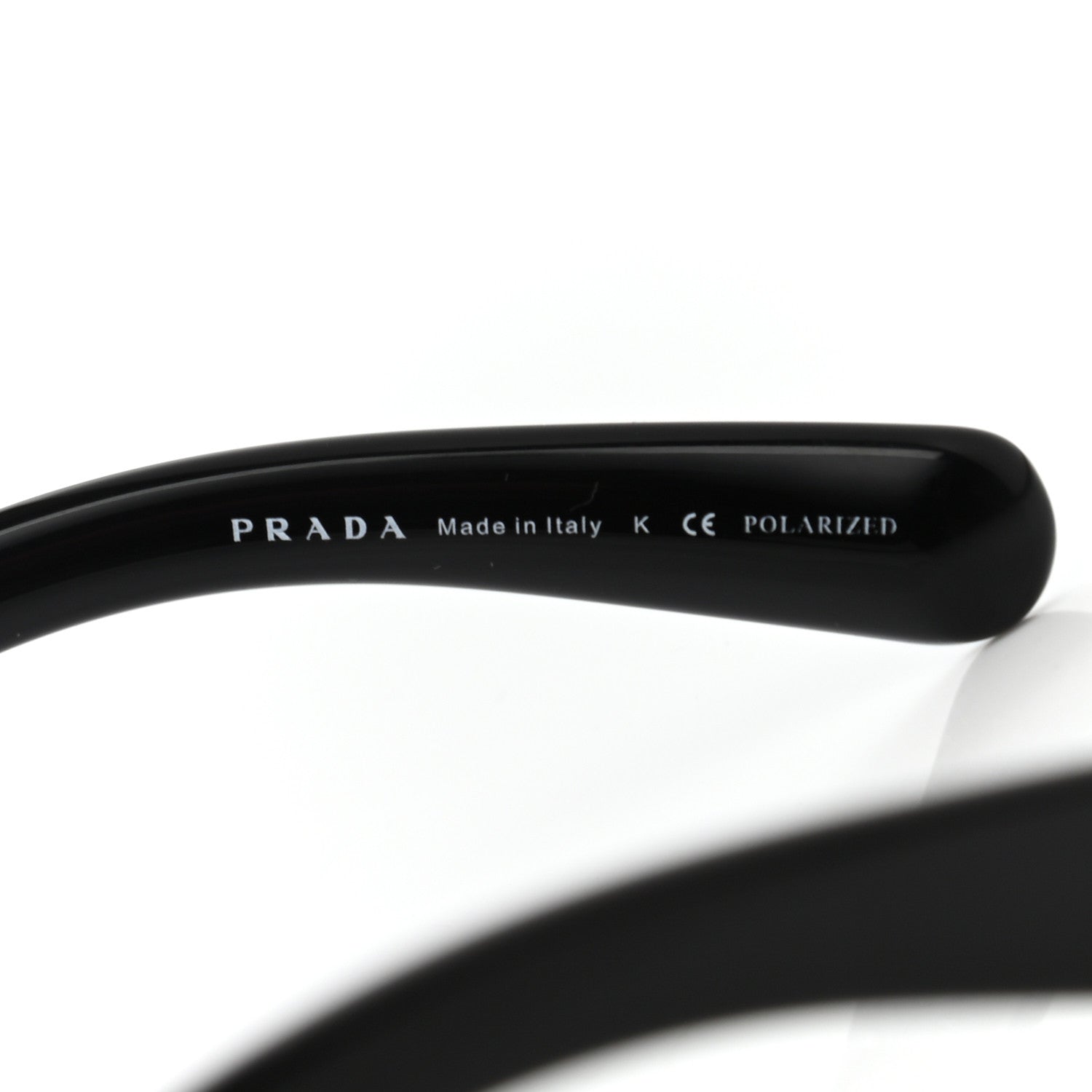 Prada Baroque Sunglasses SPR 27N Black 7 of 8