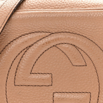 Gucci Pebbled Calfskin Small Soho Disco Bag Camelia 18 of 18