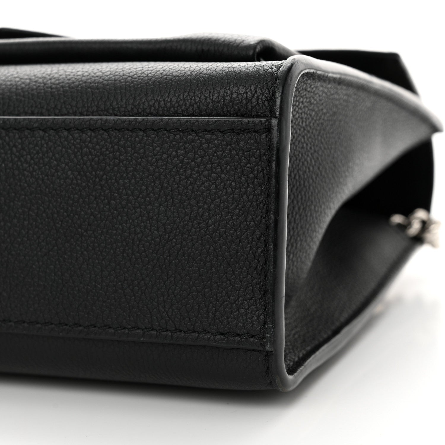 Louis Vuitton Soft Calfskin My Lockme Chain Bag BB Black 9 of 16