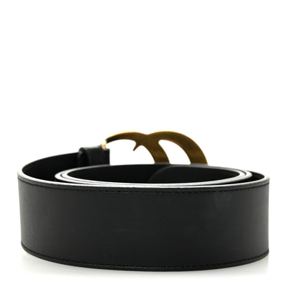 Gucci Calfskin Double G 40mm Belt 85 34 Black 2 of 5