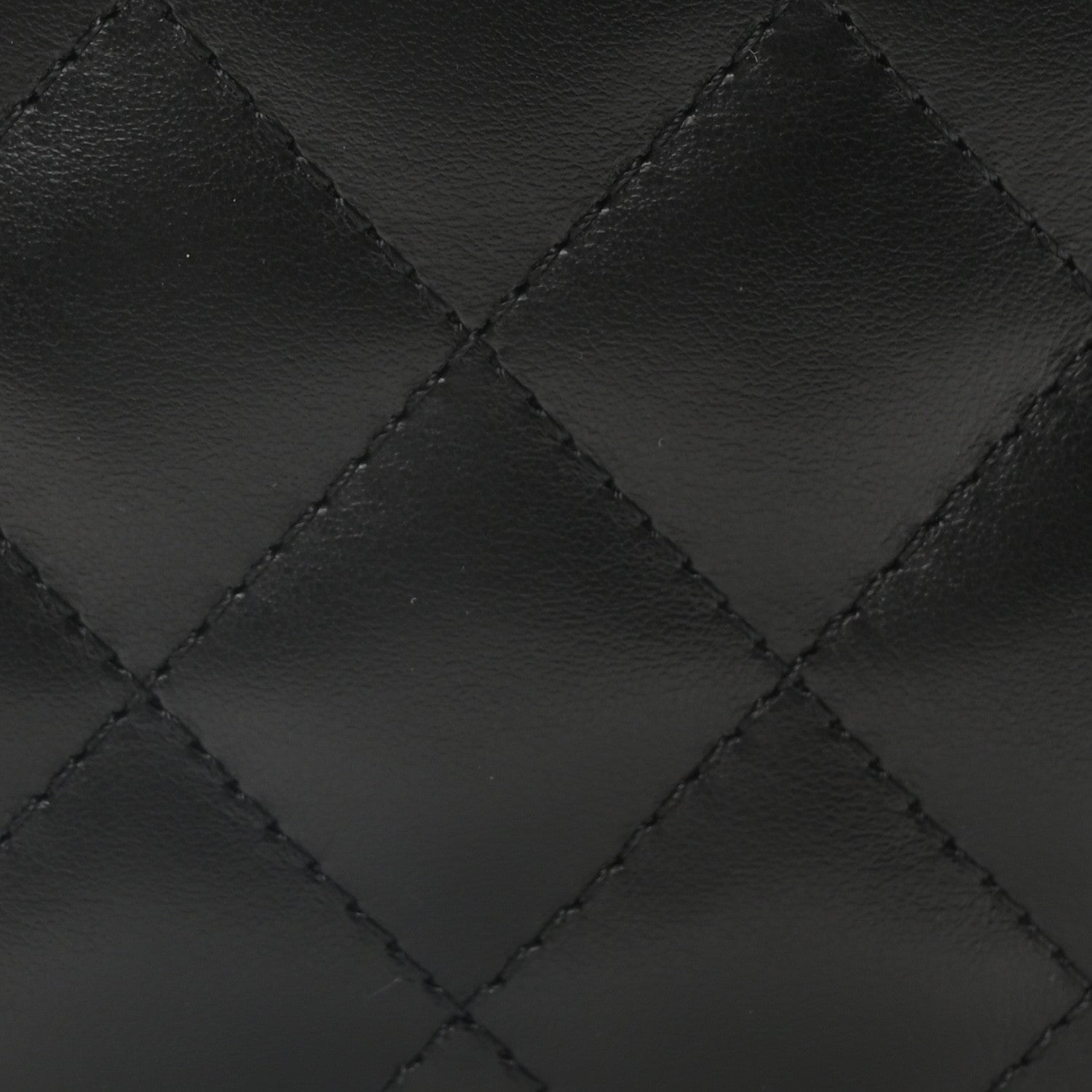 Chanel Lambskin Quilted Waist Belt Bag Black 8 of 10
