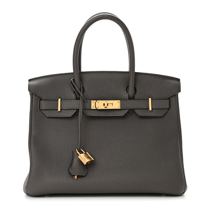 Hermes Togo Birkin 30 Etain 1 of 10