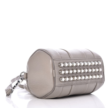 Alexander Wang Pebbled Lambskin Mini Rockie Gray Rhodium Hardware 4 of 7