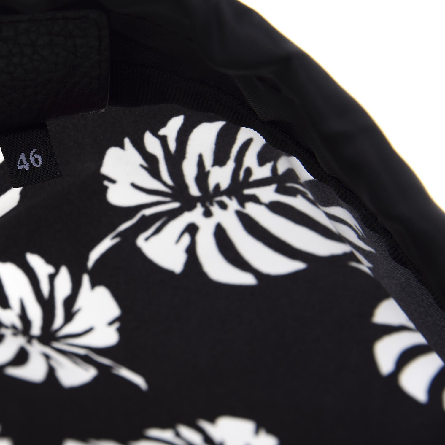 Dolce & Gabbana Nylon Palm Drawstring Backpack Black 8 of 9