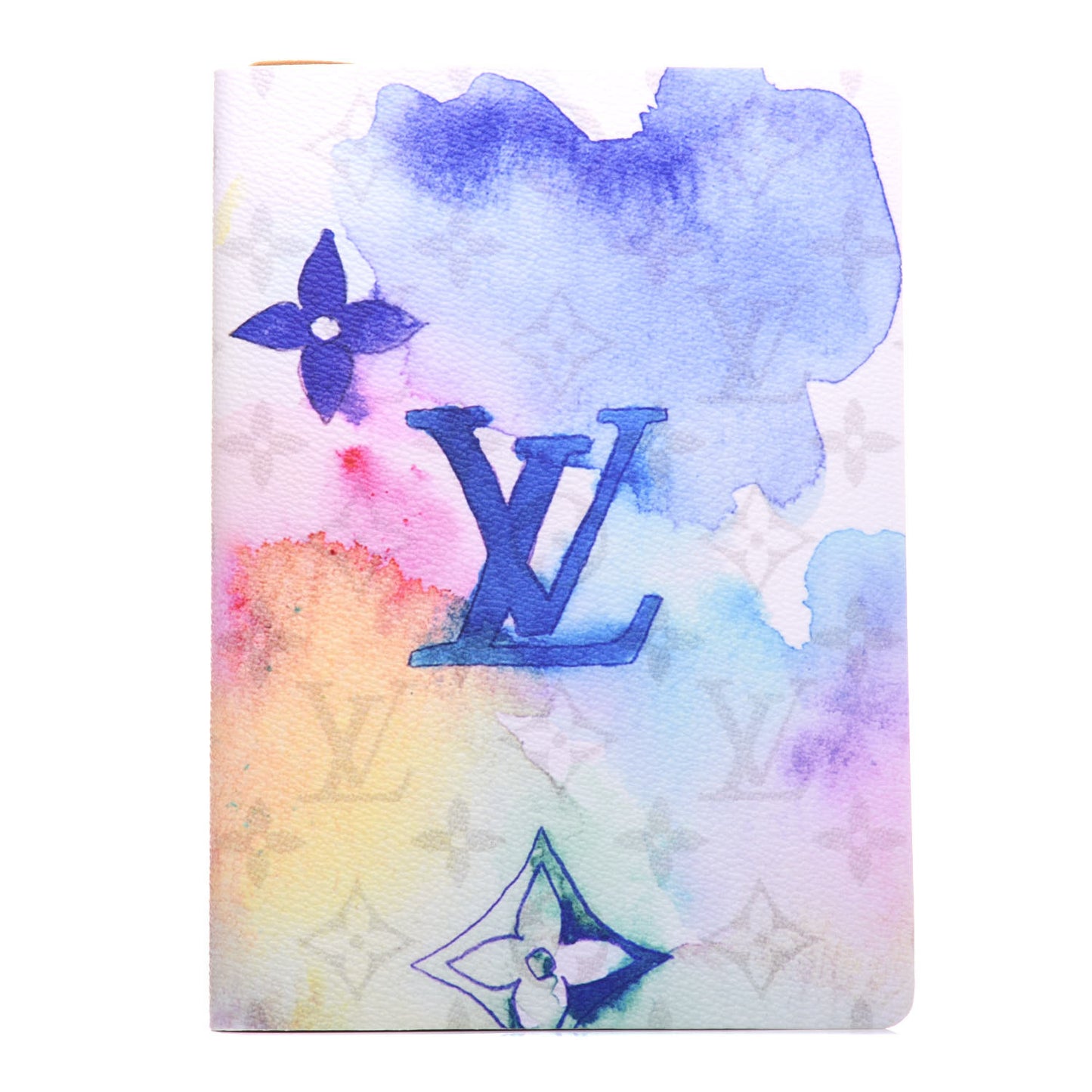 Monogram Watercolor Clemence Notebook Multicolor