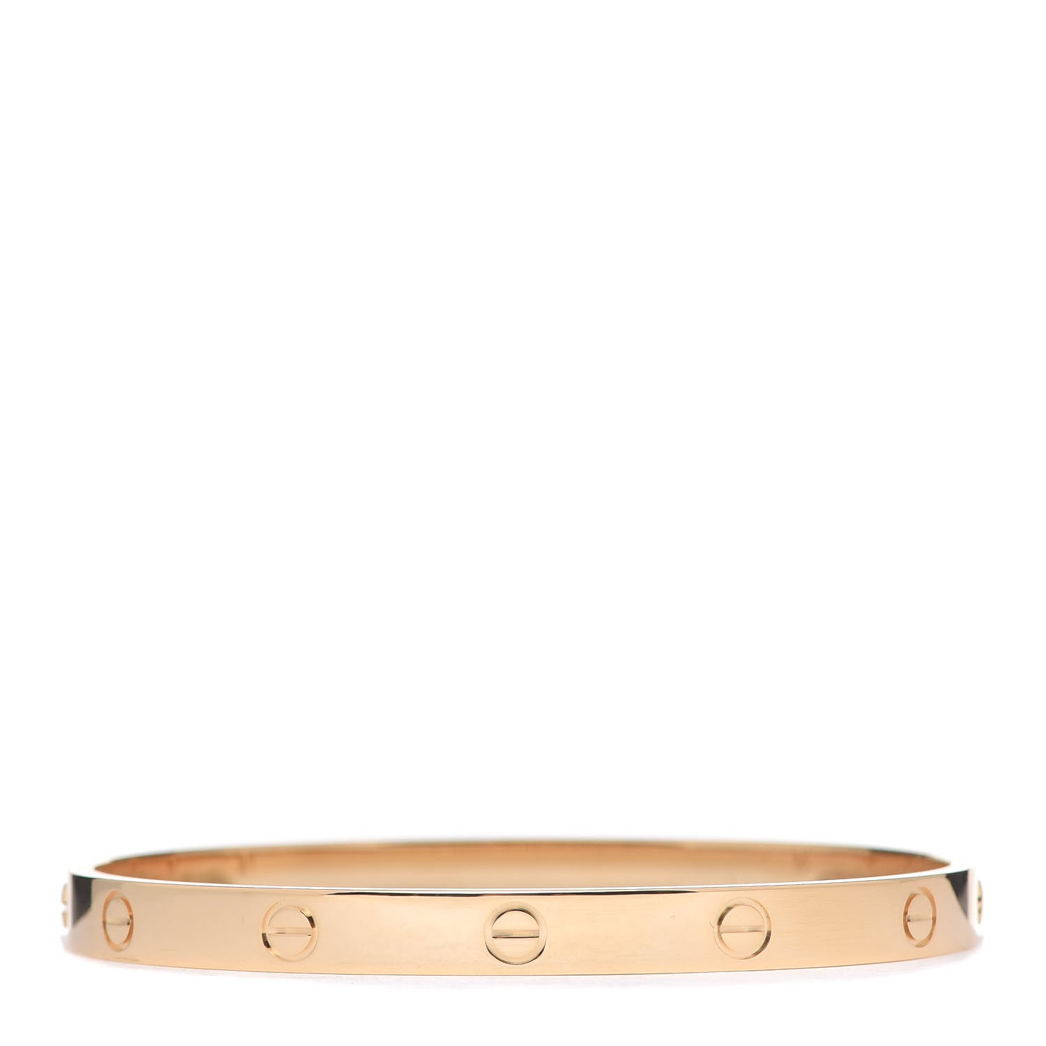 Cartier 18K Yellow Gold LOVE Bracelet 19 3 of 8