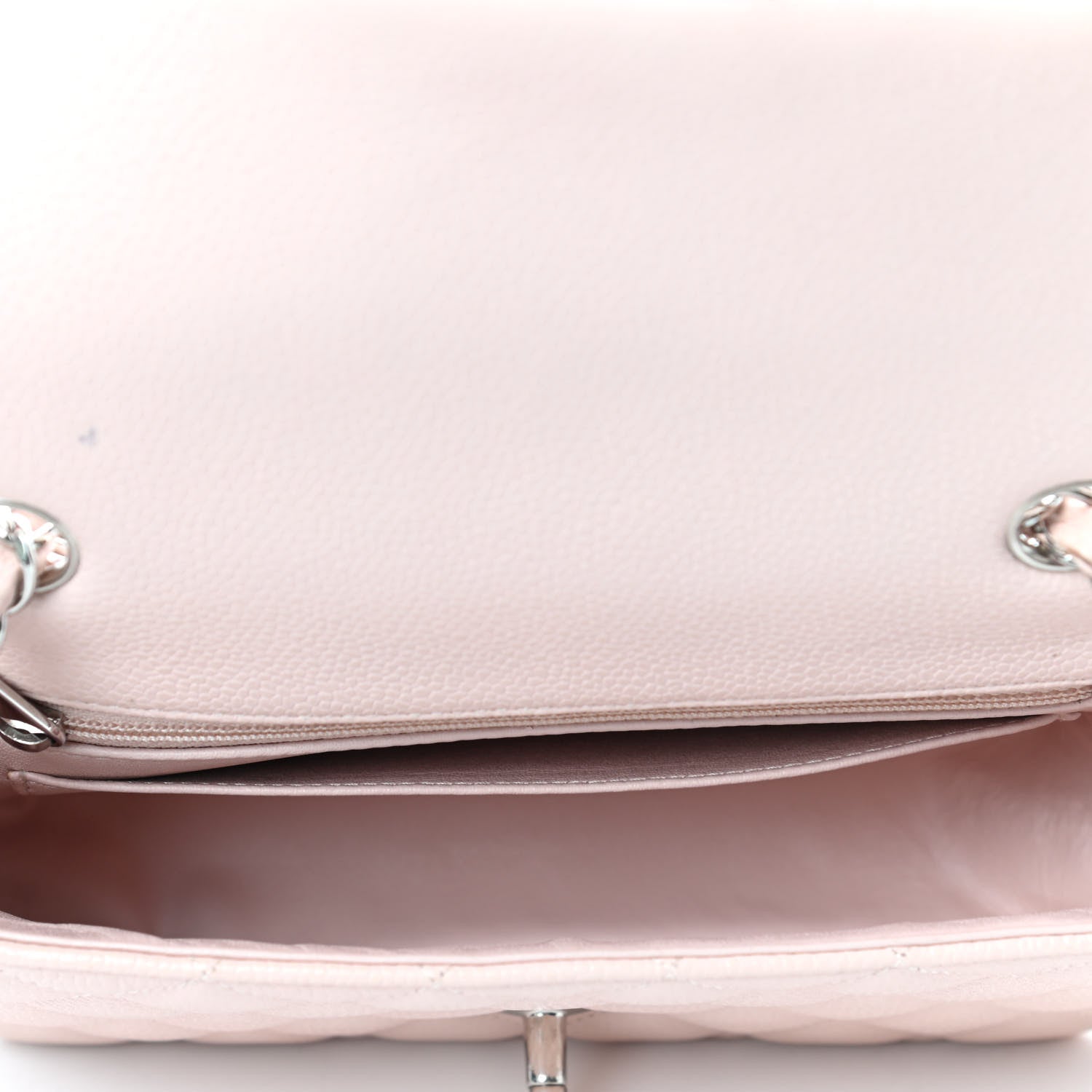 Chanel Caviar Quilted Mini Rectangular Flap Light Pink 4 of 5