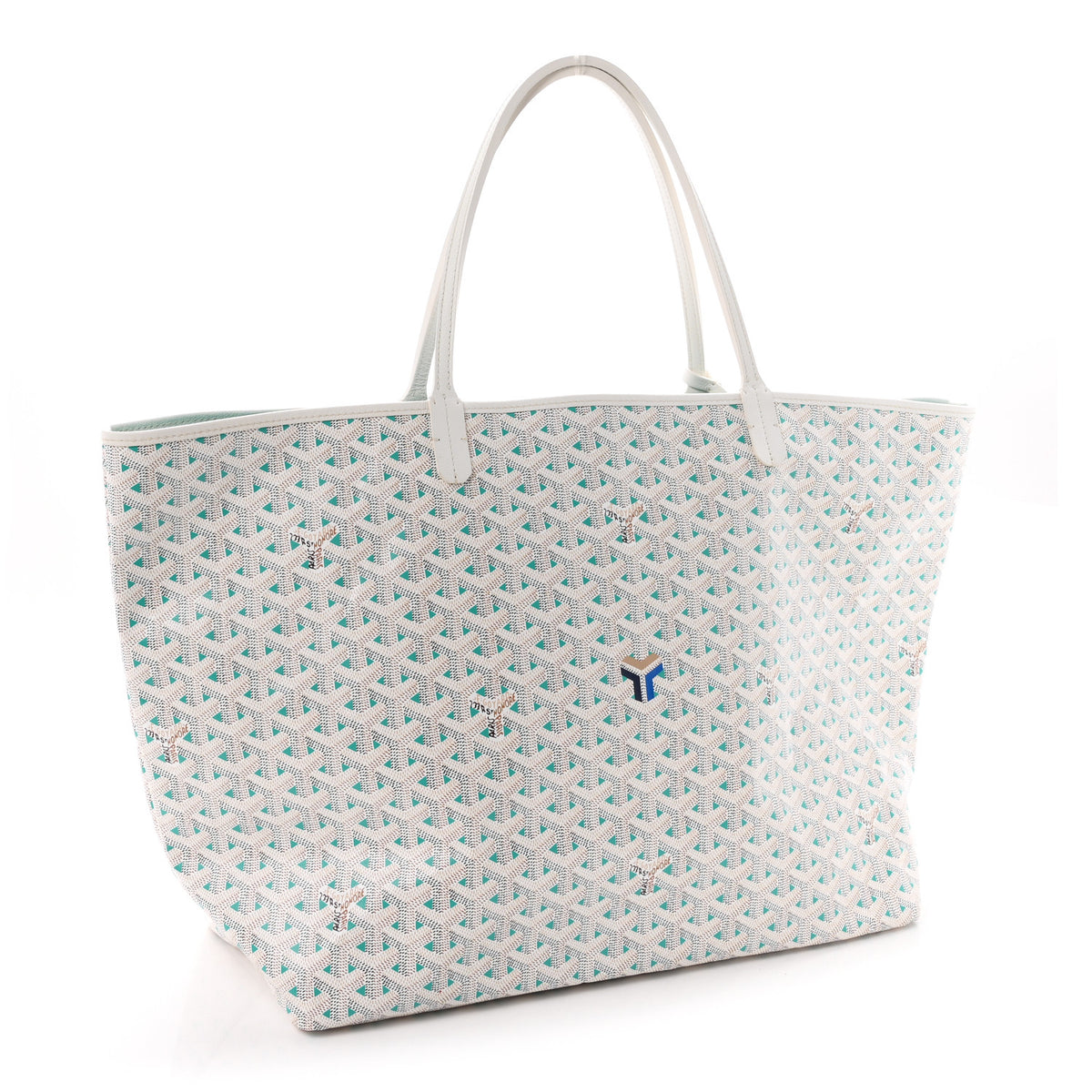Goyardine Saint Louis Claire Voie GM White Opaline