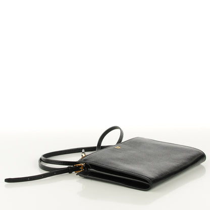 Tom Ford Calfskin Triple Zip Crossbody Bag Black 3 of 7