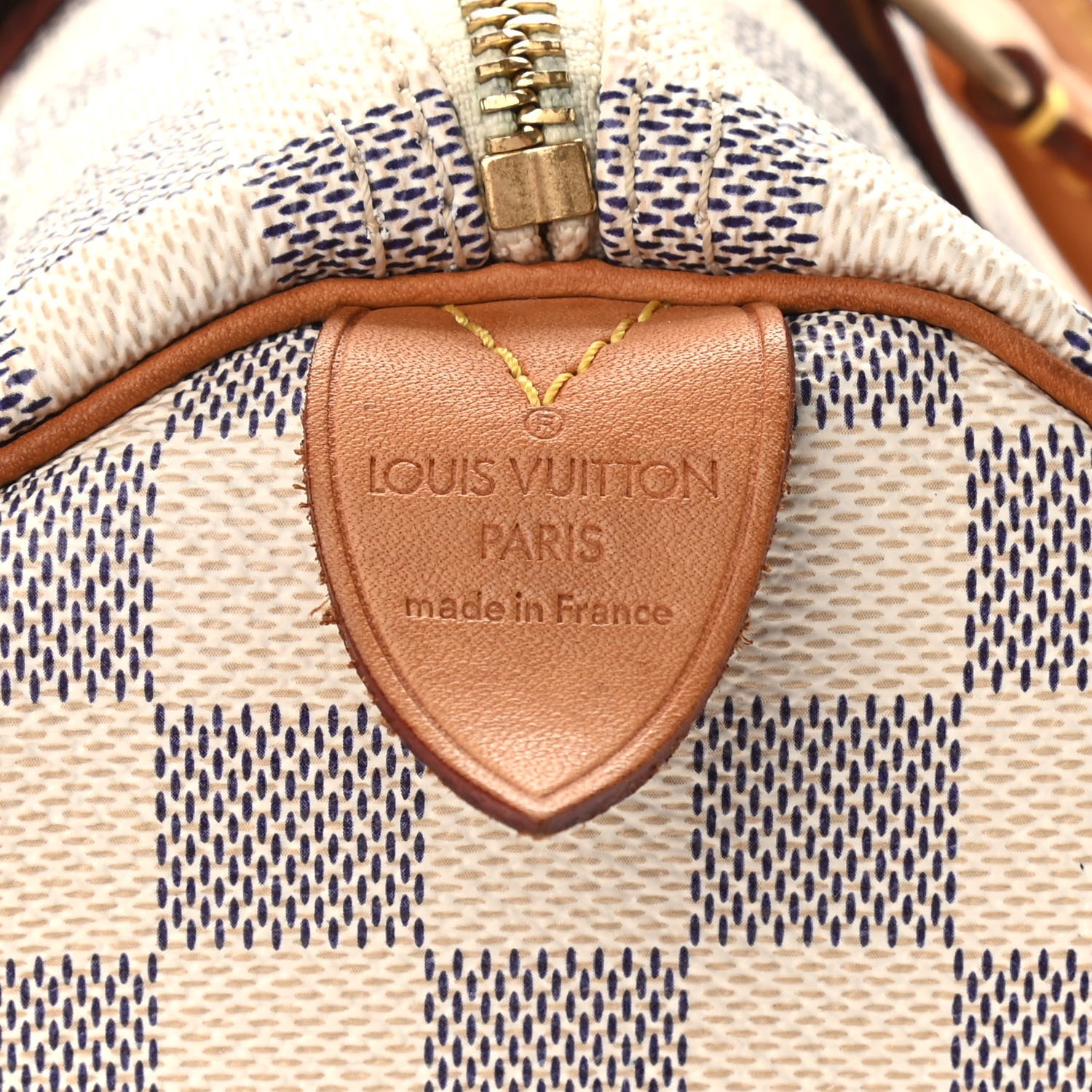 Louis Vuitton Damier Azur Speedy 30 6 of 9