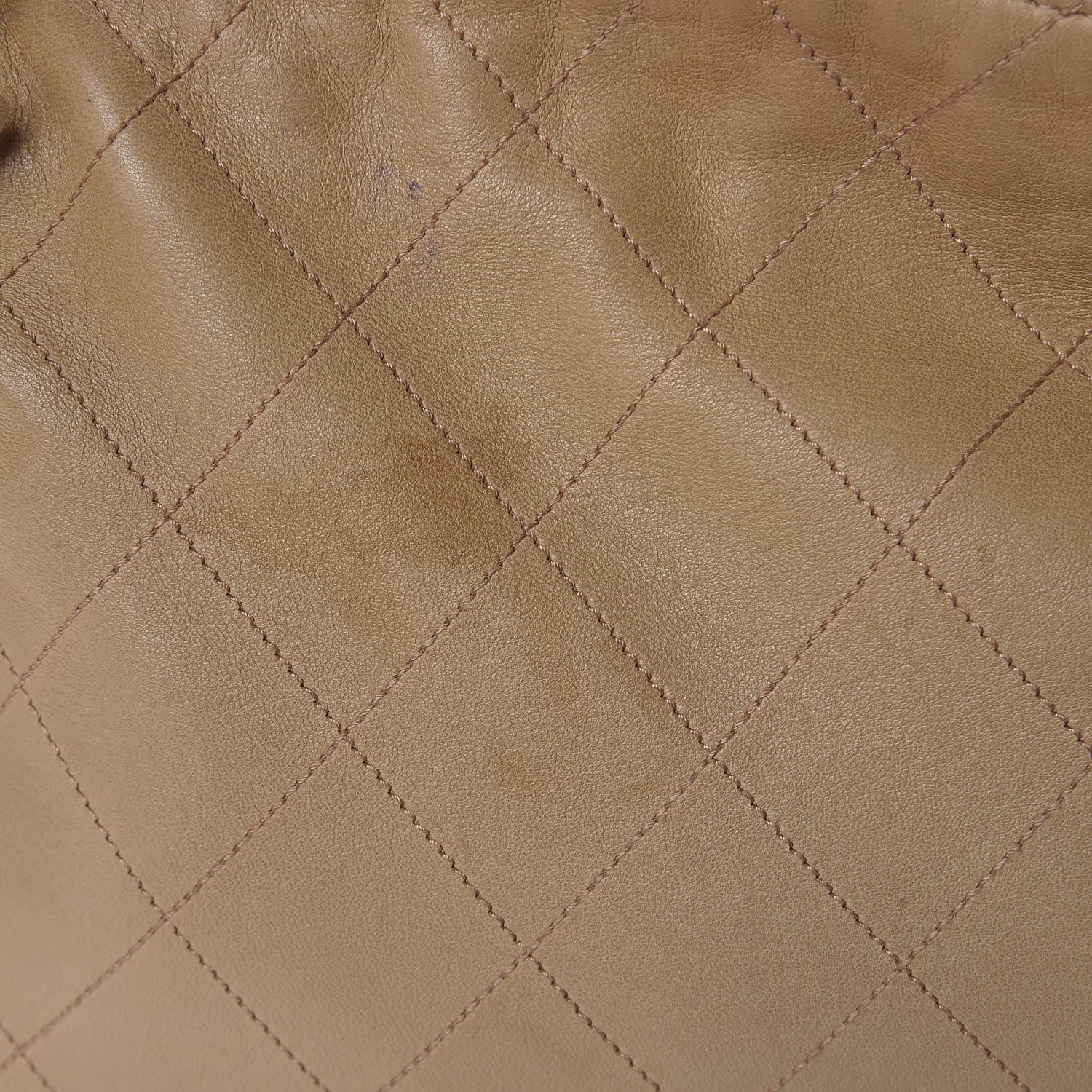 Chanel Lambskin Stitched Medium Ultimate Soft Tote Beige 11 of 16