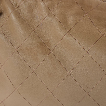 Chanel Lambskin Stitched Medium Ultimate Soft Tote Beige 11 of 16