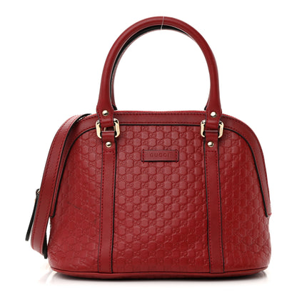 Gucci Soft Microguccissima Mini Dome Bag Rosso 1 of 21