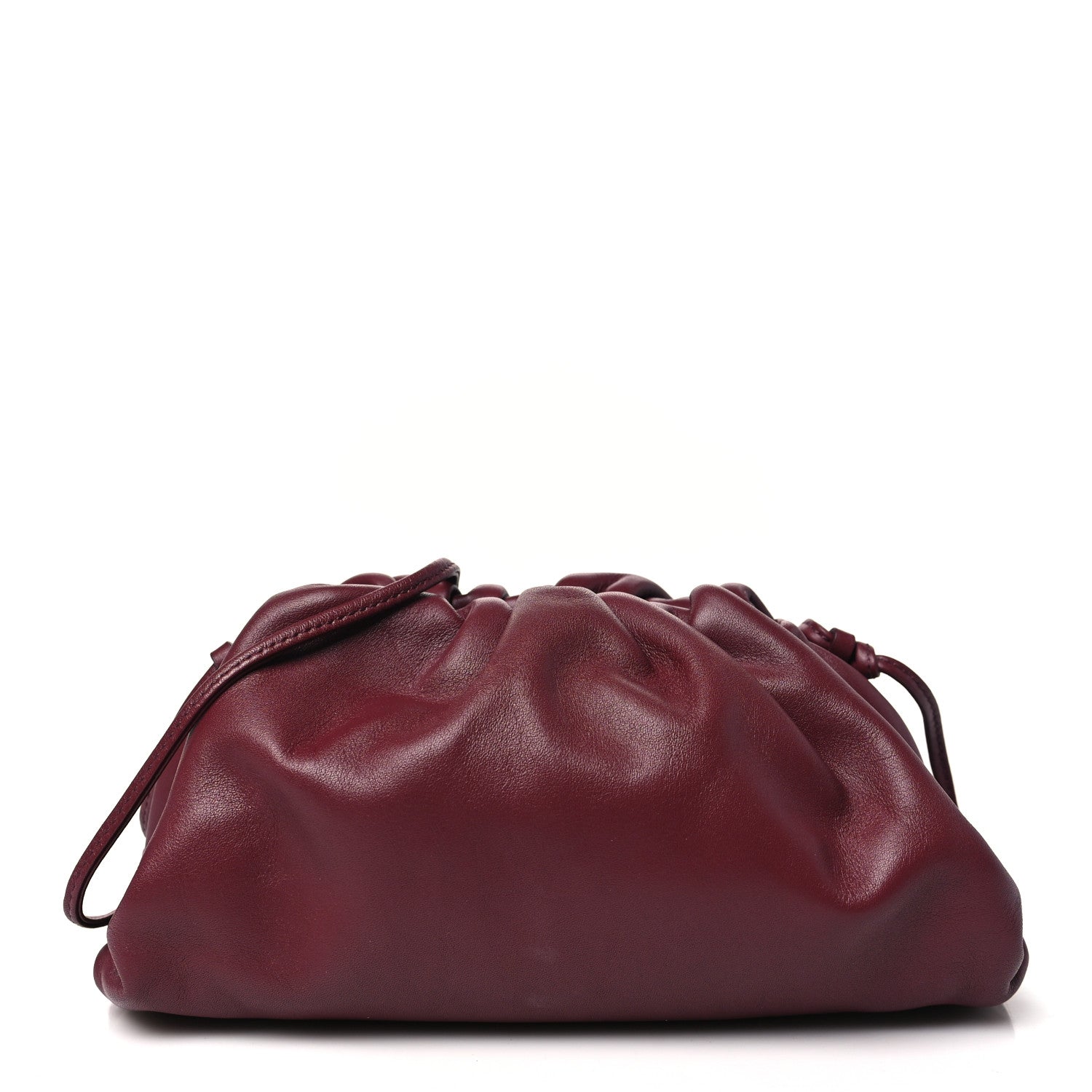 Bottega Veneta Butter Calfskin The Mini Pouch Bordeaux 1 of 9