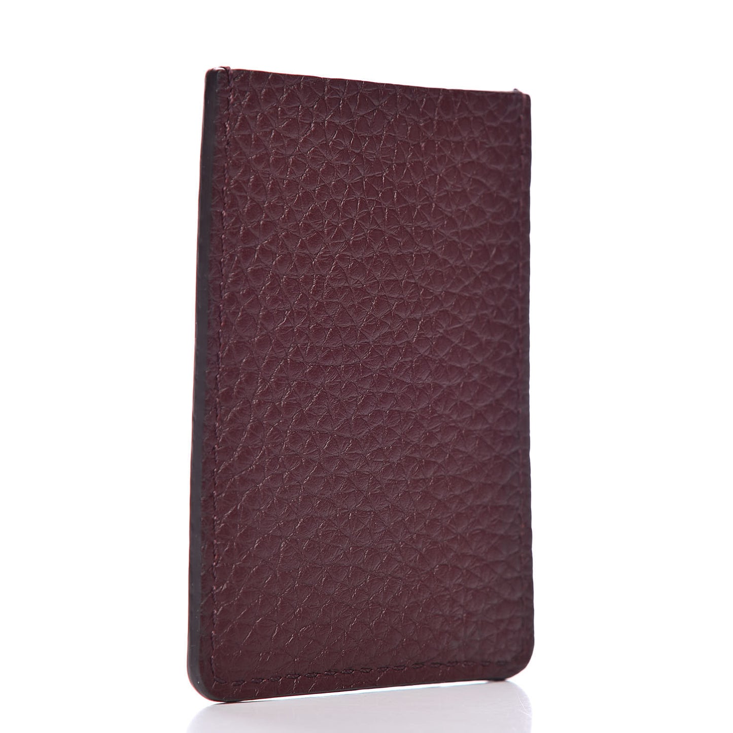 Taurillon Card Holder Bordeaux