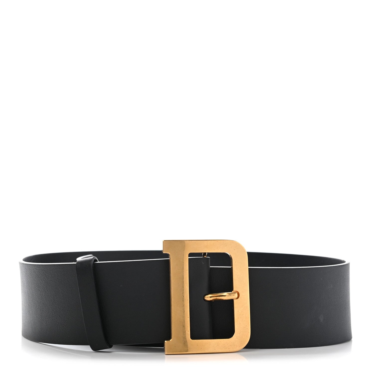 Christian Dior Calfskin Diorquake Belt 75 Black 1 of 8