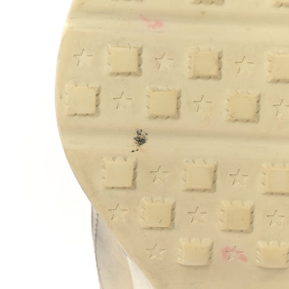 Gucci Calfskin Mouth Print Womens Rhyton Sneakers 35 Ivory 10 of 14