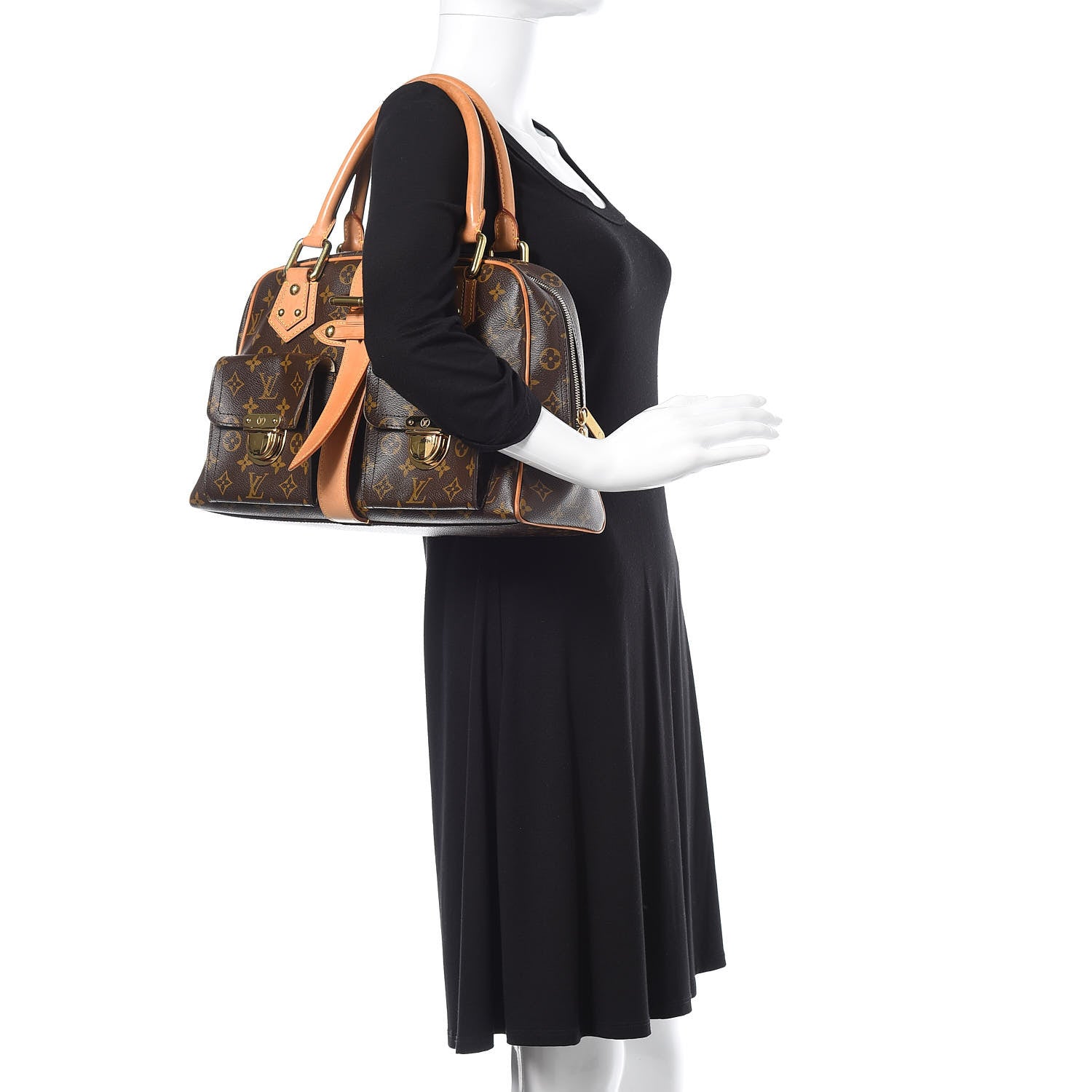 Louis Vuitton Monogram Manhattan GM 2 of 14