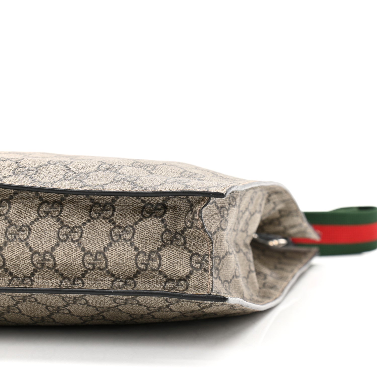 Gucci Soft GG Supreme Monogram Web Vertical Tote Black 10 of 11