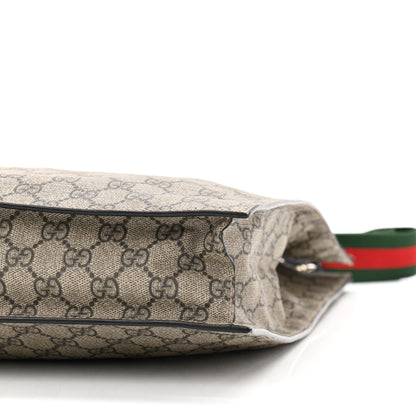 Gucci Soft GG Supreme Monogram Web Vertical Tote Black 10 of 11