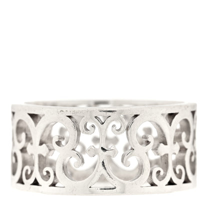 Tiffany Sterling Silver Wide Enchant Ring 56 7.5 1 of 4