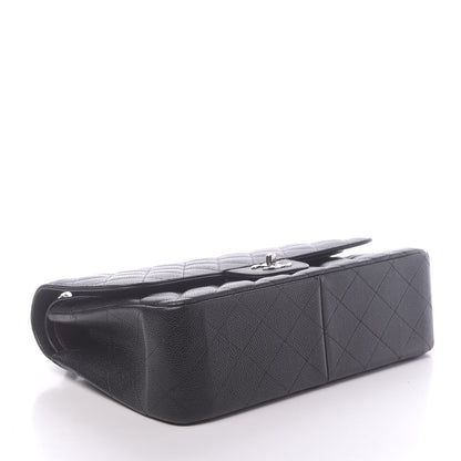 Chanel Caviar Quilted Jumbo Double Flap Black 4 of 10
