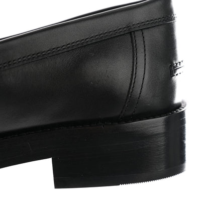 Hermes Calfskin Womens Hot Loafer 37 Black 14 of 15
