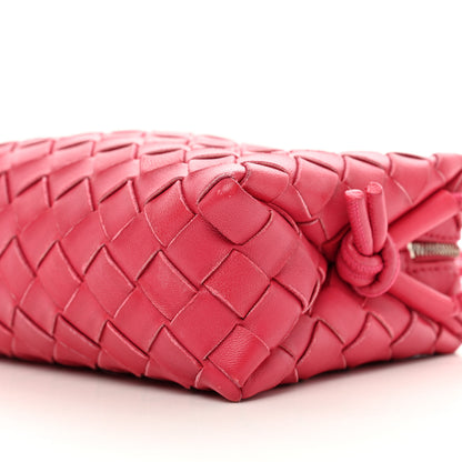 Bottega Veneta Nappa Intrecciato Mini Loop Camera Bag Cranberry 9 of 10