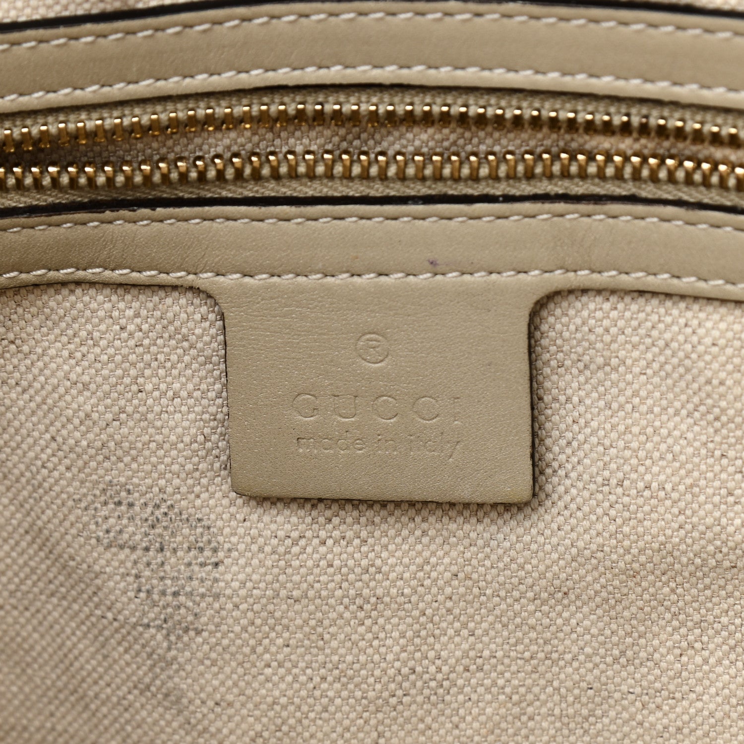 Gucci Monogram Small Lovely Heart Tote White 6 of 11