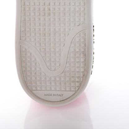 Louis Vuitton Monogram Frontrow Slip On Sneakers 37.5 Rouge 8 of 9