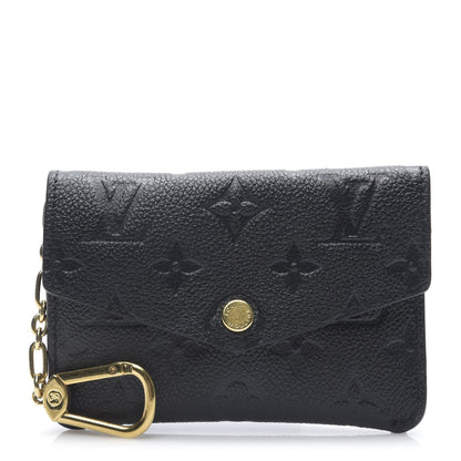 Louis Vuitton Empreinte Key Pouch Black 1 of 5