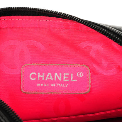 Chanel Calfskin Cambon Medium Messenger Black White 6 of 7