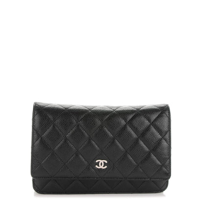 Chanel Caviar Quilted Wallet On Chain WOC Black 1 of 7
