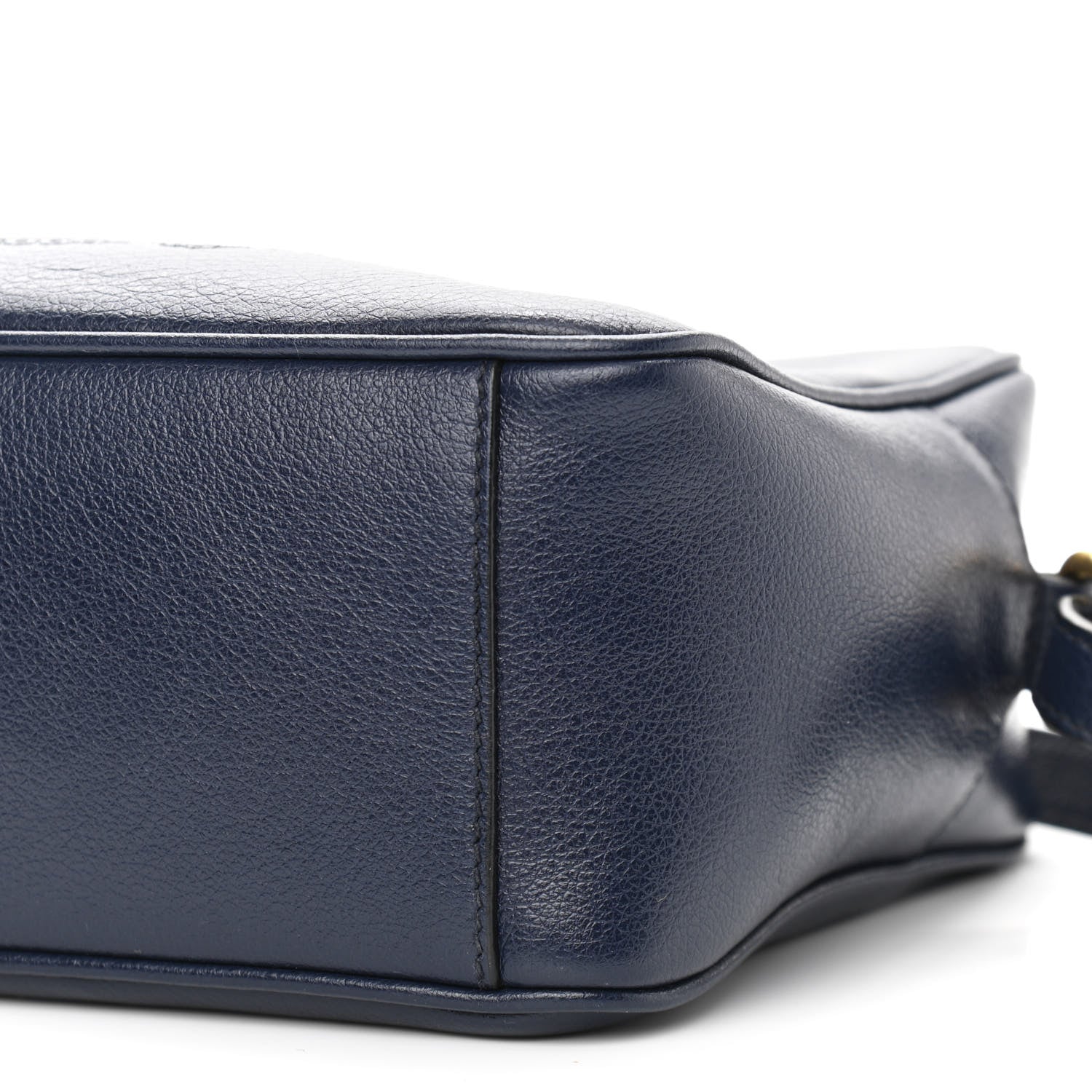 Prada Glace Calfskin Embossed Logo Crossbody Baltico 11 of 11