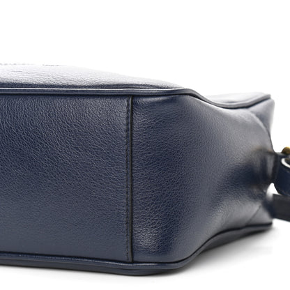 Prada Glace Calfskin Embossed Logo Crossbody Baltico 11 of 11