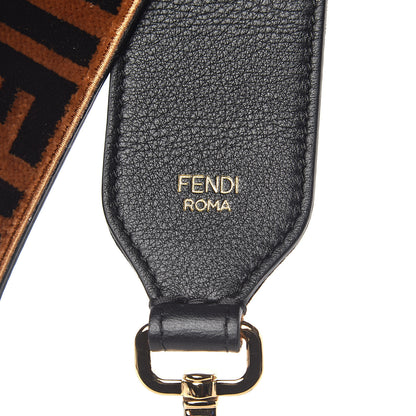 Fendi Velvet Tapestry FF Strap You Tobacco 5 of 5
